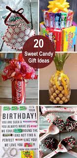 Looking for a quick and easy gift idea that's perfect for just about anyone?! 20 Sweet Candy Gift Ideas 2019