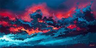 Of Sunrise And Sunset Morbid Skies By Alena Aenami Ilustracion De Paisaje Fondos De Pantalla Escritorio Fondos De Pantalla Pc