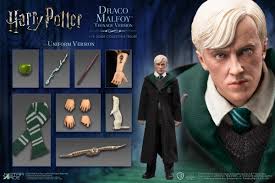 Toys Harry Potter y el príncipe mestizo: Draco Malfoy (versión del uniforme  escolar para adolescentes) Figura de acción a escala 1:6, multicolor