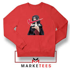 Itachi Jutsu It Sweatshirt Naruto Anime Sweaters S 2xl In 2020 Sweatshirts Cool Shirts Sweatshirts Women