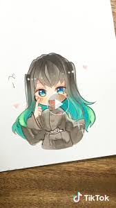 甘味 かんみ kanemi064 on tiktok 鬼滅の刃 イラスト コピック 蜜璃ちゃんと むいくん描くのは決まってたんだけど もう1人誰描くか決まらなかったので みんなに推しを聞きました その結果義勇さんが圧倒的に多か anime kawaii animasi cara menggambar