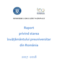 Pdf Raport Privind Starea InvÄƒÈ›Äƒmantului Preuniversitar Din Romania 2017 2018