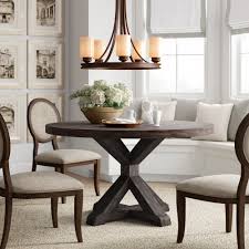 No assembly required for tables. Birch Lane Fahey 54 Acacia Solid Wood Pedestal Dining Table Reviews Wayfair