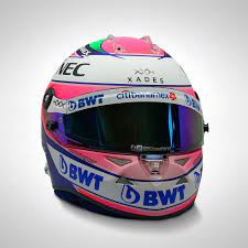 I got a lot of help from from my brother and uh a special thing to tom because uh for the design we we work uh for a. Sergio Perez 2018 1 1 Replica Helmet F1 Authentics