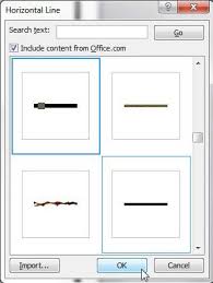 Choose from 160000+ border word border graphic resources and download in the form of png, eps, ai or psd. How To Insert An Artistic Or Decorative Horizontal Line In Word 2010 Solve Your Tech
