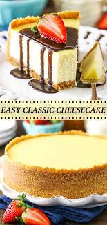 The Best Easy Cheesecake Recipe Step By Step With Video Recipe Cheesecake Recipes Easy Cheesecake Recipes Vanilla Cheesecake Recipes