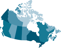 Map of canada, satellite view. Canada Map Wallpapers Wallpaper Cave