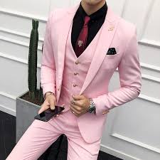 Get the best deals on the latest trends for men's slim fit suits at macys.com! Luxury Men Wedding Suit Male Blazers Slim Fit Suits For Men Costume Business Formal Party Pink Classic Black Jacket Pant Vest Suits Aliexpress
