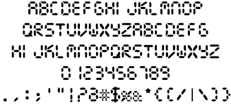 It' sits just an amalgamation of standard characters intermixed along with the subscript and superscript areas, making extensive use of unicode. Cursed Timer Ulil Font Free For Personal Commercial