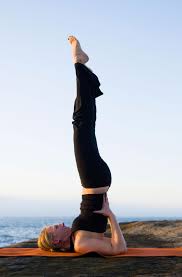 How To Do A Shoulder Stand The Beachbody Blog Basic Yoga Poses Basic Yoga Yoga Poses