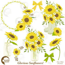 Download Shabby Chic Sunflower Wedding Ambillustrations Com