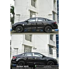 Image result for Deep Pearl Black 2025 Slavia