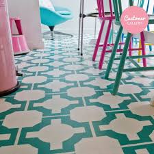 Parquet Turquoise Kitchen Flooring Vinyl Flooring Patterned Floor Tiles