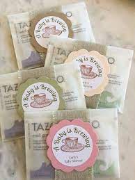 8 Baby Shower Favors Baby Sprinkle Favors Baby Shower Tea Etsy Tea Favors Baby Shower Baby Shower Tea Baby Sprinkle Favors
