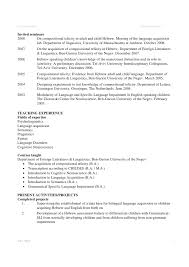 For a cv sample in a more formal tone, search for formal curriculum vitae using the search. Academic Cv Example