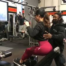 Charles Glass On Instagram I M Training My Client Lindsey At Golds Gym Venice Lindsey Is A Bikini Competitor Who Is Preparin Golds Gym Bikini Competitor Gym