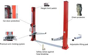 Keep children and untrained personnel away from the lift. Floorplate 2 Post Car Lift 9000lbs Capacity Toolots