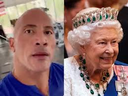Dwayne Johnson pays tribute to the Queen hours after falling victim to  Black Adam hoax tweets