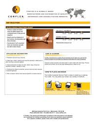 Universal size available in 18 and 22. Ultra Bucks Traction Splint Corflex Pdf Catalogs Technical Documentation