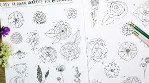 *this listing is for an instant download, no physical item will be sent. 25 Easy Flower Doodles For Beginners How To Draw Simple Flowers Youtube