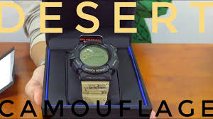 These features will aid in maximizing the joy in the outdoor adventures and progress your training. More Men In Desert Camouflage G Shock Mudman Vs Rangeman Comparisons Youtube