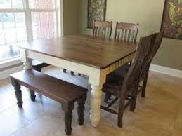 small farmhouse kitchen table sets