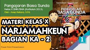 Maybe you would like to learn more about one of these? Materi Wawancara Basa Sunda Kelas X Sma Smk Kurikulum 2013 Moda Daring 2021 Panggelar Basa Sunda Youtube