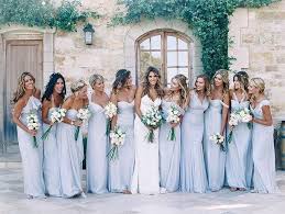 Different Styles Same Colour Wedding Bridesmaid Dresses Blue Bridesmaids Blue Bridesmaid Dresses