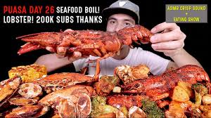 We did not find results for: Puasa Day 26 Seafood Boil Lobster Crab Shell Out Thanks For 200k Subs Eating Show W Asmr Youtube
