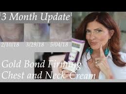 The moisturizing properties of the lotion last for as long as 24 hours. Gold Bond Neck And Chest Firming Cream 3 Month Update Youtube