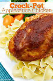Crock Pot Applesauce Chicken Crock Pot Ladies