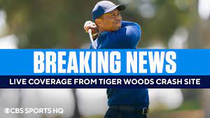 Tiger woods to break silence and apologize at friday press conference. Breaking Live Coverage From Tiger Woods Crash Site Cbs Sports Hq Youtube