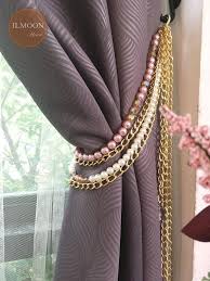 Black And Gold Curtain Tie Backs Curtain Tie Backs Blush Decor Blush Pink Curtain Tiebacks Etsy Blush Decor Pink And Gold Curtains Pink Curtains