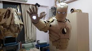To make this really cool papercraft project you will need nine sheets of paper in a4 format or three. Life Size Iron Man Cardboard Suit