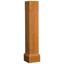 Hampton Bay 5 75x34 5x5 75 In Decorative Corner Post End Panel In Medium Oak Decor The Hamptons Home Depot