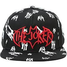 Dc Comics The Dark Knight The Joker Snapback Hat Hot Topic Fashion Cap Snapback Hats Cotton Hats