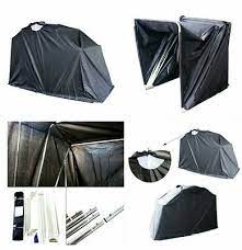 Outside Bike Barn Motorcycle Storage Driveway Motorbike Shelter Garage Shed Ebay Motorcycle Storage Motorbikes Bike Shelter