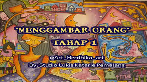 Cara mewarnai langit senja dengan crayon o warna. Teknik Menggambar Orang Tahap 1 Untuk Pemula Crayon Tutorial 6 By Katarie Art