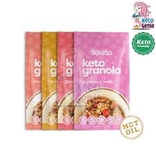 These healthy granola bars will do the trick. Kiss My Keto Keto Granola Low Carb Keto Diabetic Friendly Usa Shopee Malaysia