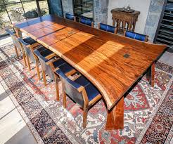 Denver dining chair in light walnut (set of 2). Live Edge Tables Denver Wood Slabs