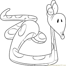 Click on your favorite snake coloring picture to print & color. The Snake Coloring Page For Kids Free Animaniacs Printable Coloring Pages Online For Kids Coloringpages101 Com Coloring Pages For Kids