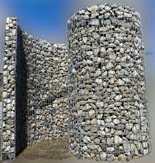 Gabionen Sichtschutz Gartendusche Gabionen Gartendusche Sichtschutz Stein