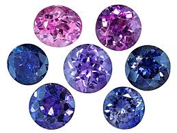 Multi Color Sapphire Round Set 2 88ctw Xtg3982 In 2020 Fancy Sapphire Rainbow Colors Gemstones