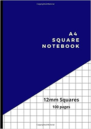 Since the length squared is 100 square metres then the length must be 10 meters. 12mm Square Notebook A4 100 Pages 1 2 Cm 12 Mm Grid Squared Quad Ruled 90 Gsm Paper Notebook Ideal For Science Students Maths Graph Paper Notepad Office Jotter