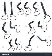 Vector Set Cartoon Leg Stock Vector Royalty Free 1094657609 Cartoon Legs Vector Cartoon Design