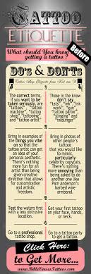 Tattoo Etiquette Do S Dont S Must Know That Before You Get A First Tattoo Or A New One Gettingf Tattoo Shop Interior Create My Tattoo Tattoo Sites