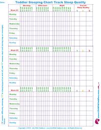 Life With Toddlers Free Toddler Sleep Tracking Charts