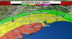 May 17, 2021 9:34 p.m. Flash Flood Watches For Dozens Of Southeast Texas Counties Heavy Rain Threat Remains In Place Through Friday