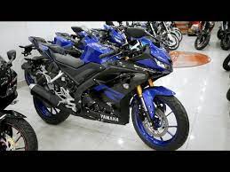 R15v3 racing blue images : Yamaha R15 V3 2019 Racing Blue Walkaround Youtube