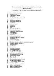 International business machines, or ibm, was founded—wait for it—over 100 years ago! The International Code Of Conduct For Private Security